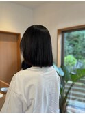 髪質改善ストレート×カット