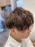 メンズスタイリッシュメニュー★カット＋カラー＋ヘッドスパ＋眉カット