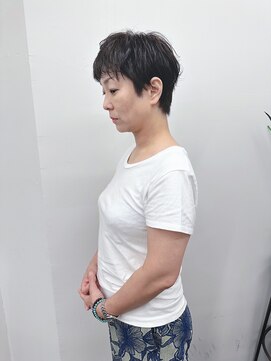 ラウンジ モリオ イケブクロ(Lounge MORIO Ikebukuro) ＊マッシュショート丸みショートパーマショートひし形ショート