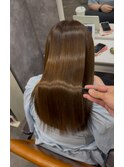 朝の手入れが楽ちんストレート