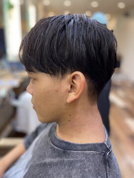 ニーナ 三軒茶屋(nina) メンズショート縮毛矯正スタイル