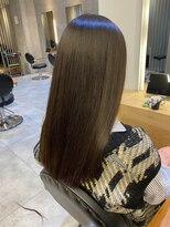 ジーナ 船橋(Zina) 髪質改善*ロングレイヤーグレーベージュ*美髪【Zina船橋】