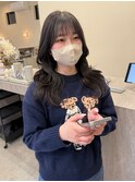 暗めオリーブレイヤーカット