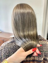 ヘアー アイス 御器所本店(HAIR ICI)&nbsp;20～50代 ♪♪大人可愛いオリーブカラー髪質改善トリートメント