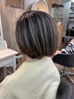 ブレス ヘアアンドスパ 湘南台(bless hair spa)&nbsp;白髪ぼかしハイライト