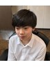 【中高校生の方限定】カットコース+バングストレート