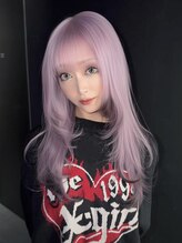 ◆ラベンダーカラー◆透明感と艶感で上品に垢抜け◎色落ちまで綺麗なラベンダーカラー！