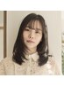 【★ご新規さま人気NO.1★】カット+似合わせ透明感ケアカラー ¥8,000