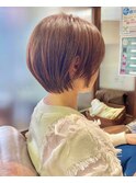 ショートボブ×髪質改善×白髪ぼかしナチュラルショート11