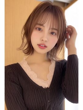 ルアナ(Luana) ミルクティーベージュボブレイヤー