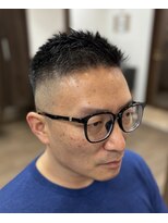 ケースタイルヘアスタジオ  虎ノ門店(K-STYLE HAIR STUDIO)&nbsp;大人ベリーショート<理容室>虎ノ門赤坂メンズ