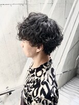 フレイム(FLAME)&nbsp;【FLAME 天文館】波巻きシャドウパーマ×マッシュヘア