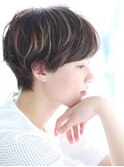 【M.SLASH】大人フェミニンショート/シークレットハイライト