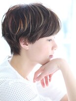 エムスラッシュ ストリートマーケット スマートサロン センター北(M.SLASH)&nbsp;【M.SLASH】大人フェミニンショート/シークレットハイライト