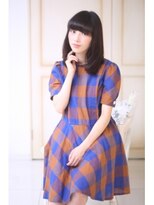 フォルテ 掛川店&nbsp;暗髪でツヤ感アップ♪ナチュラルセミディ