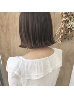 ツイギー 伊賀上ビル店(TWiGGY)&nbsp;切りっぱなし、カジュアルさん向けボブ。