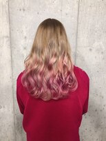 サロンドミルク 原宿(salon de MiLK)&nbsp;ミルクティベージュ＆グラデーションカラーピンクベージュ