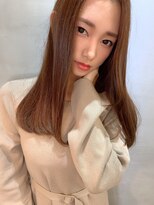 カームリーヘアー(calmLY HAIR) 前髪/アンブレラカラー/こなれミディ/イメチェン/ウェーブパーマ