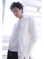 ブーケ(BOUQUET)&nbsp;ワイルドアップバング・黒髪ショート・ソフトツーブロック