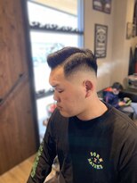 バーバー スタジオ ラフテル(Barber Studio RAFTEL)&nbsp;七三スキンフェード