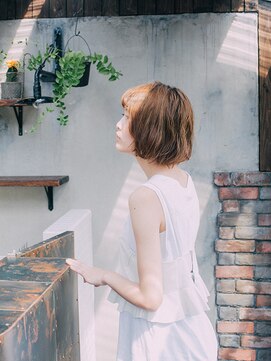 アカサ(A.casa) ナチュラルボブ/20代/30代/40代/50代/西阿知/イオン倉敷