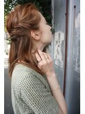 【buZon高田馬場】ねじねじハーフアップアレンジ