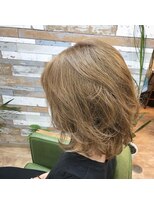 ハウオリ ヘアーワークス(Hauoli hair works)&nbsp;ミルクティーベージュ×ハニーシルバー