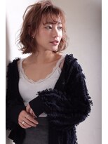 エイミーバイネオリーブ(amy by neolive)&nbsp;【amy by neolive】シフォンベージュ×フェザーバング