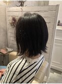 ツヤっツヤっ//黒髪on外ハネボブ
