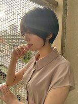 ロンドブルーム 天神大名店(Lond Bloom) 黒髪でも可愛いショートボブ/大人可愛いショートヘア/ショート