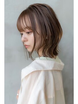 ドットハリス(.Hallis) 大人可愛い前髪/ミディアム/ボブ/20代30代/原宿/表参道