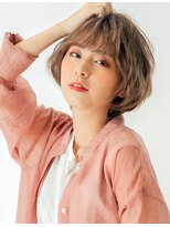 ブリング バイ スノードロップ 吉祥寺(BRING by Snowdrop)&nbsp;前髪/マチルダボブ/ピンクベージュ/インナーグレージュ/吉祥寺