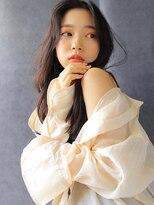 ソヨン 本陣店(SOYON)&nbsp;黒髪 くすみカラー デジタルパーマ