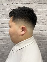 グレイスフル バーバープラチナム 六本木店(Graceful Barber platinum)&nbsp;ビジネスショート/刈り上げ/フェード/アップバング/短髪/黒髪