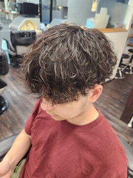 グラスヘアー 本店(Grass hair) 波巻きパーマ