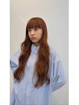 ガーデンエン 表参道(GARDEN eN)&nbsp;オレンジブラウン　ワイドバング