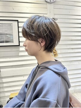 アデプト 綾瀬店(adept) 耳掛けマッシュショート【綾瀬/北千住/亀有】