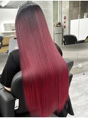 プレミアム美髪矯正ストレート ブリーチ履歴あり
