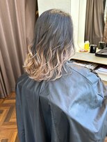 ログ(L.O.G) カット+グラデーションカラー+トリートメント【那覇】