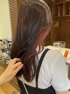 クラップス 杉田店(CLAPS) ロング/韓国風/インナーカラー/イヤリングカラー/ピンクカラー