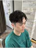 ツイストスパイラルパーマ/札幌メンズショート/札幌メンズパーマ