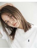垢抜けハイライトボブ◎