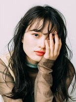 ミットバイツリー センター北(mit by tree)&nbsp;リラックスウェーブロング×ネイビーグレージュ