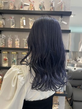 アヴァンスアンス 広島袋町店(AVANCE.ens) ネイビーブルーカラー