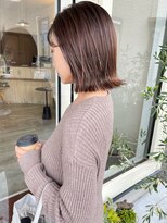 ヘアー アトリエ アンジー(Hair Atelier Angee) 白髪を染めたアディクシーカラー