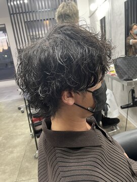 モエバイアリア(Moe by aria) 無造作シャドウパーマ