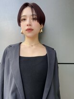 トルネード(TORNADO) ハンサムショート ワインレッド 刈り上げ t39