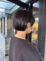 ハピネス 河原町店(Happiness)&nbsp;伸ばしかけショート　ミニボブ　京都美容室　進詩織