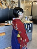 ショート×袴スタイル