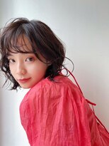 ホォレ 豊中店(fore)&nbsp;オリーブベージュショートミニボブグレージュブリーチレイヤー